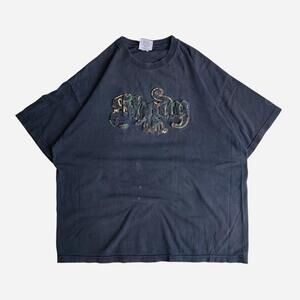 Y2K Shady Records Tee with green & black stylized logo